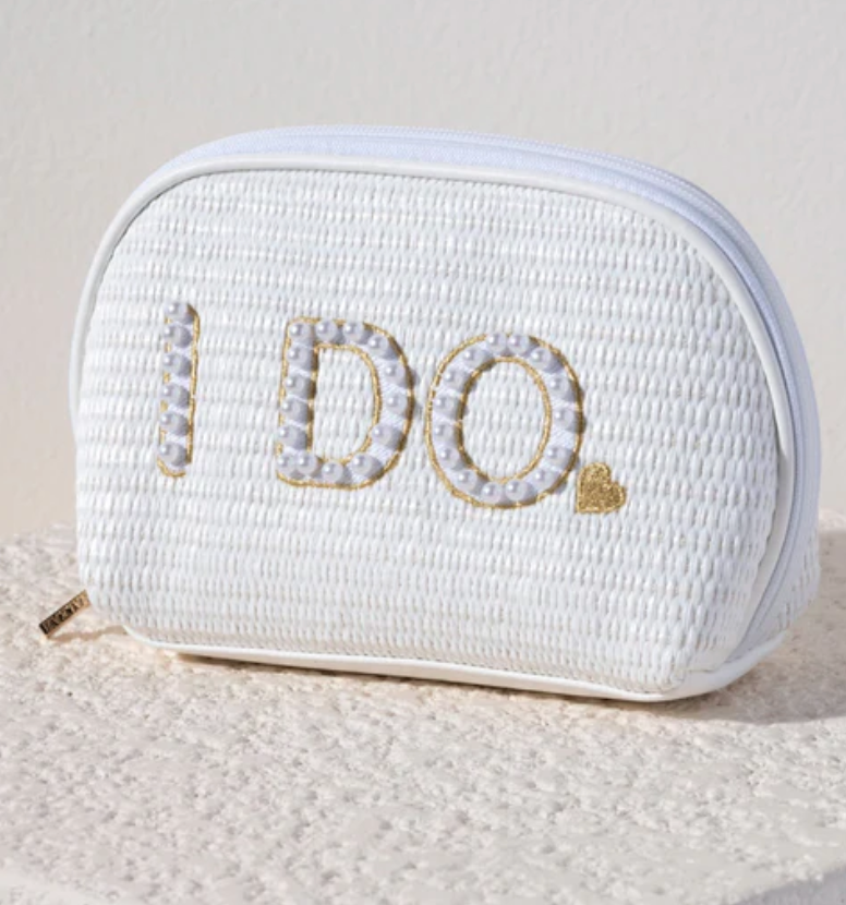 "I Do" Zip Pouch