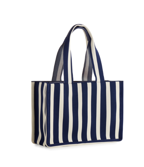 Isla Boxy Tote (navy)