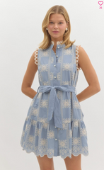 Mable Dress (blue)