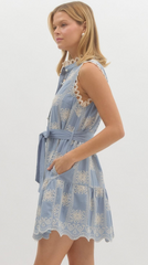 Mable Dress (blue)