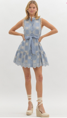 Mable Dress (blue)