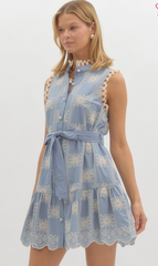 Mable Dress (blue)