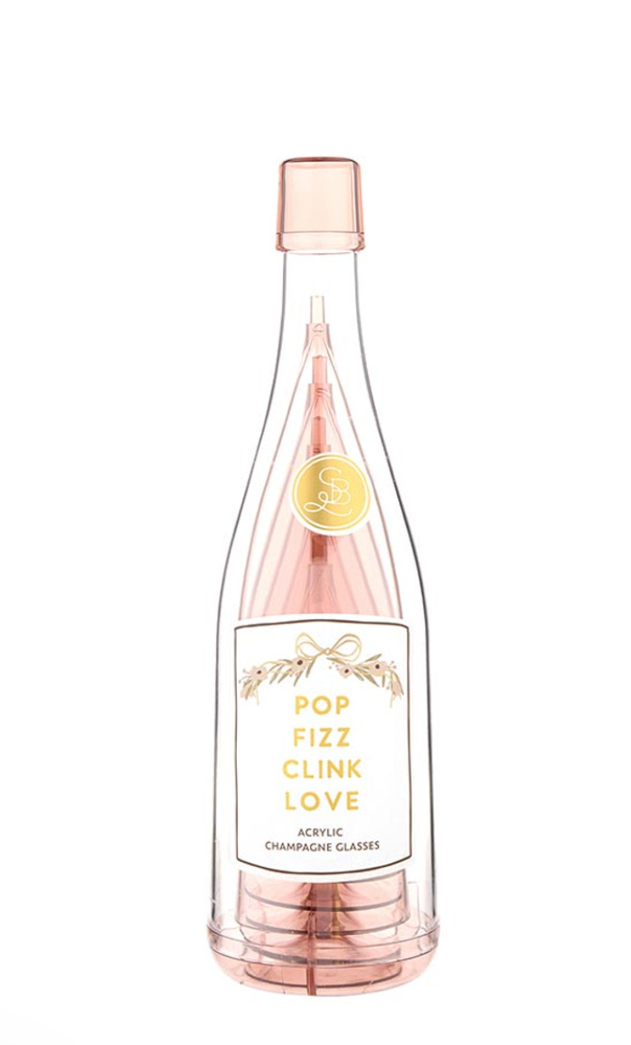 Pop Fizz Love Bottle + Glass Set (Copy)