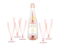 Pop Fizz Love Bottle + Glass Set (Copy)