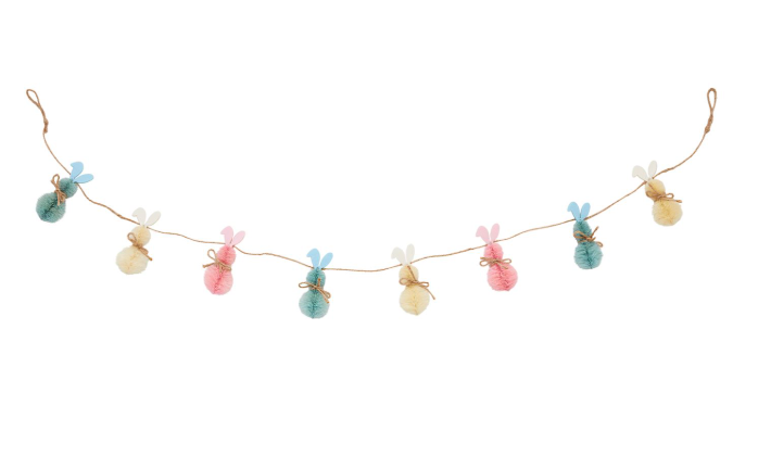 Bottle Brush Bunny Garland