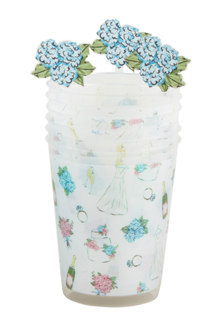 Bride Party Cup Set (blue)