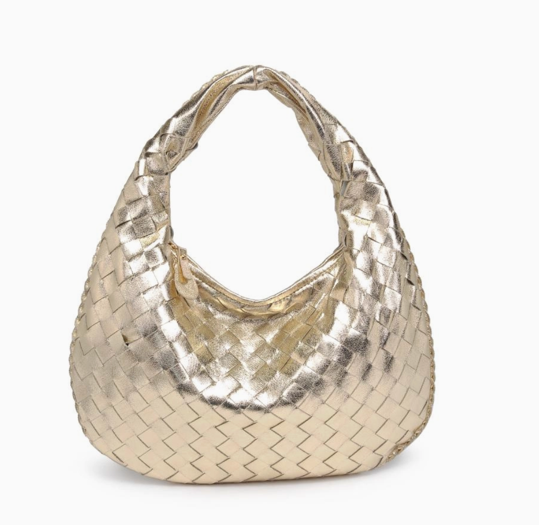 Wendy Woven Bag (gold)