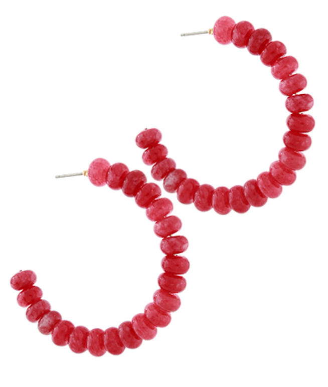 Color Stone Hoop