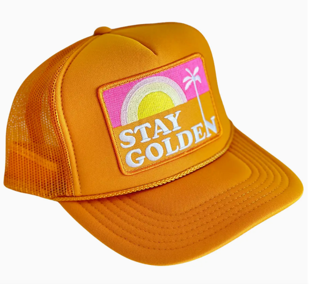 Stay Golden Trucker Hat