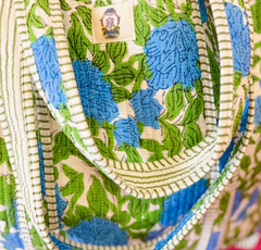 Charleston Blue Hydrangea Tote