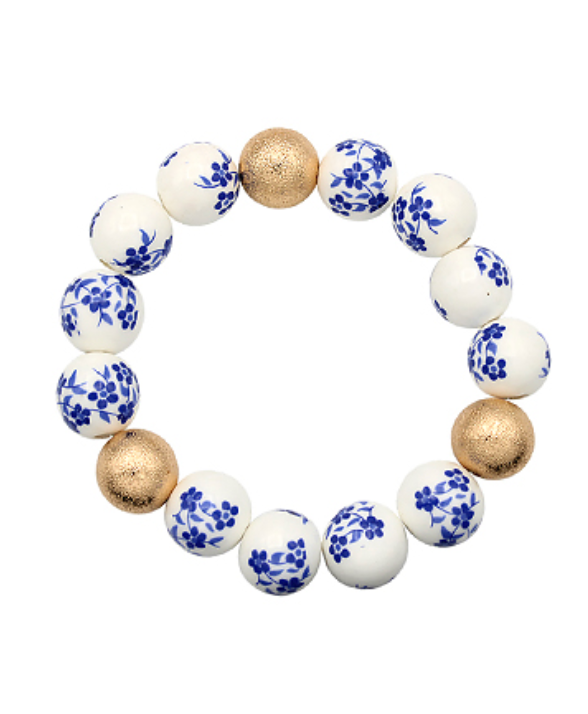 Chinoiserie Bead Bracelet
