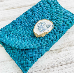 Oyster Shell Clutch