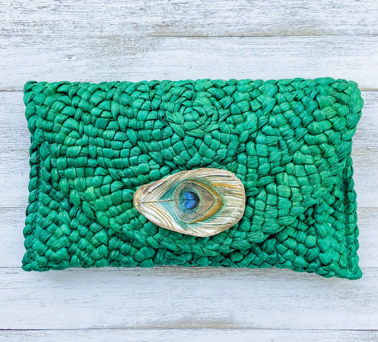Oyster Shell Clutch