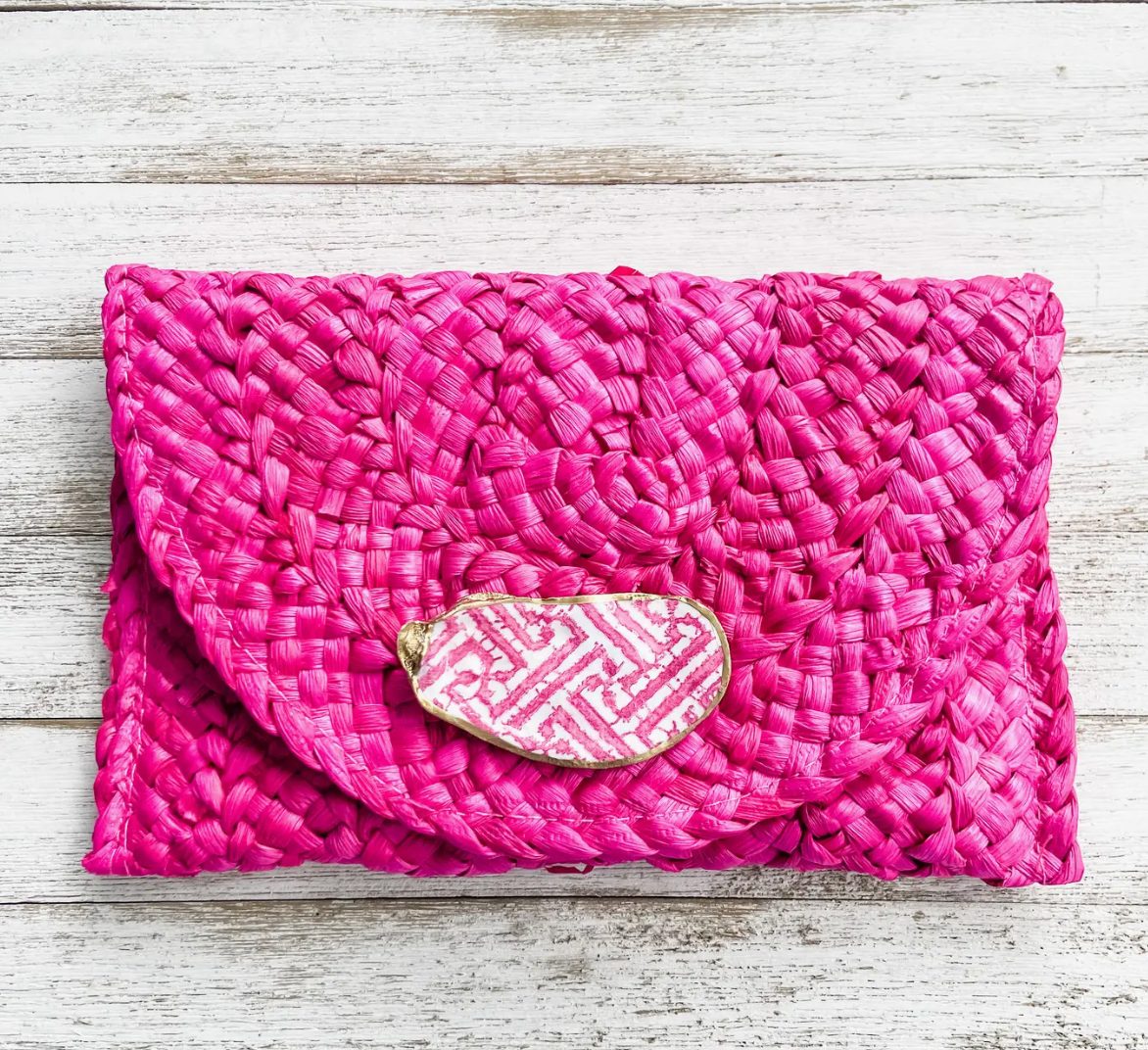 Oyster Shell Clutch