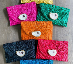 Oyster Shell Clutch