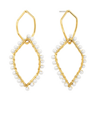 Pearl Wire Earring