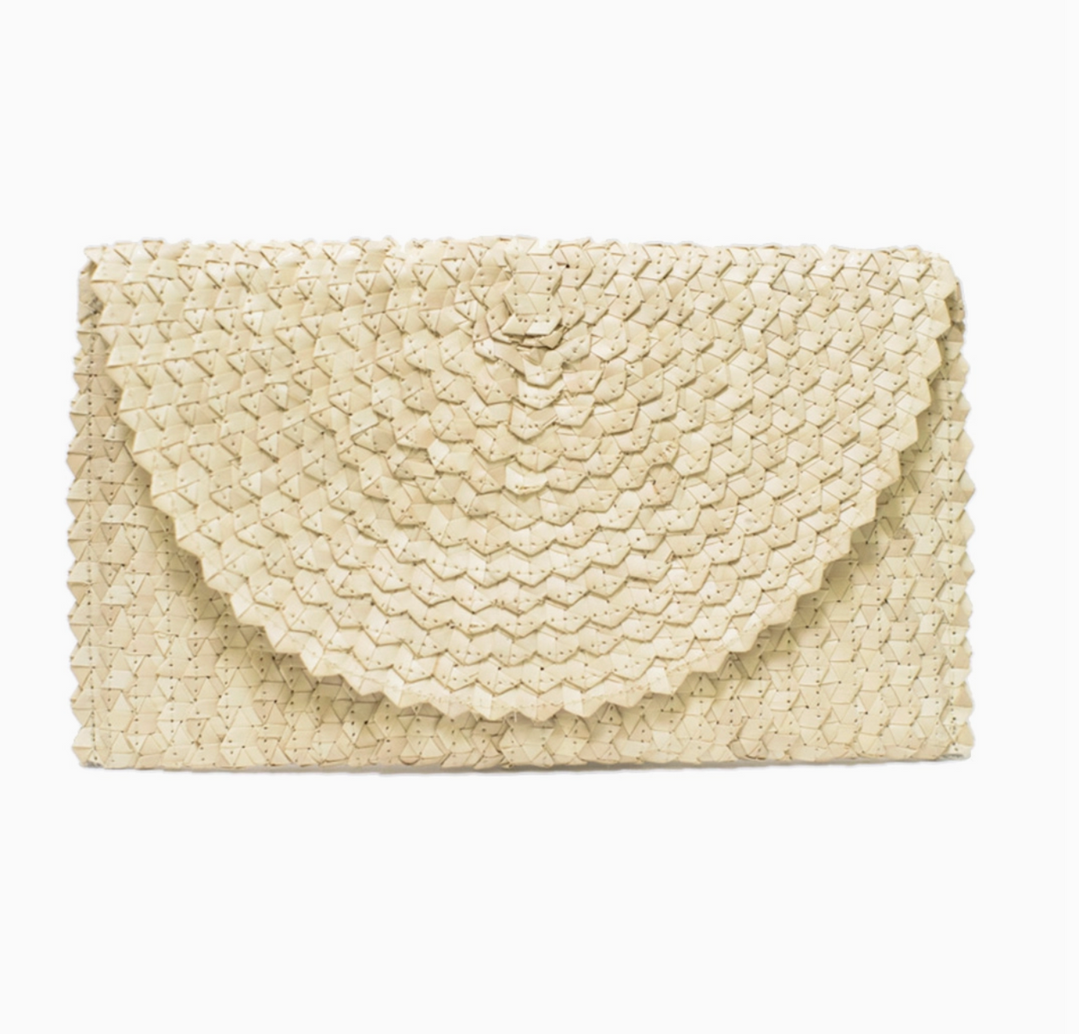 Summer Straw Clutch (natural)