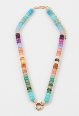 Summer Color Bead Necklace
