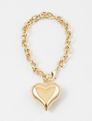 Puffy Heart Bracelet