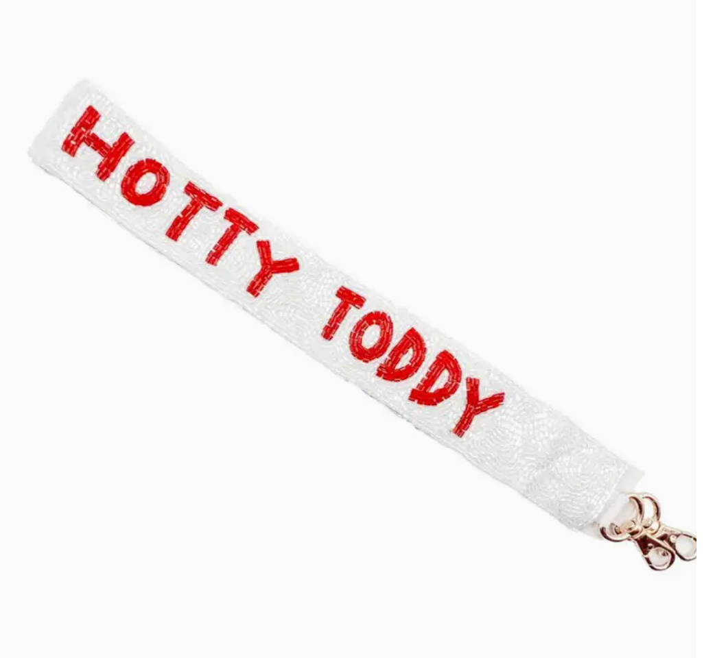 Hotty Toddy Bead Strap (white)