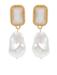 Baroque Pearl Earring