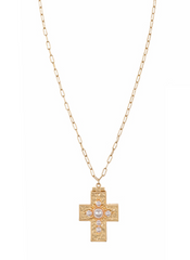 Cross Locket Necklace