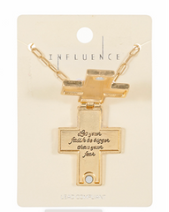 Cross Locket Necklace