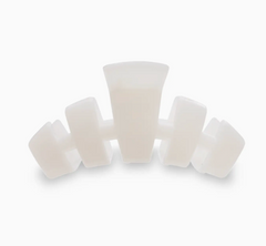 Teleties Medium Hair Clip (Coconut White)