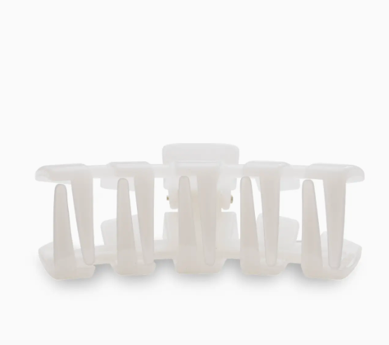 Teleties Medium Hair Clip (Coconut White)