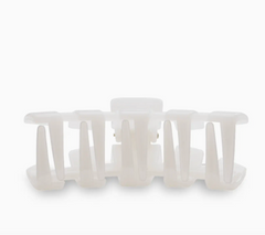 Teleties Medium Hair Clip (Coconut White)