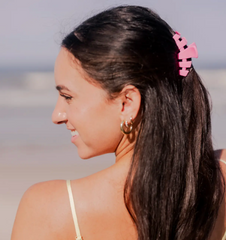 Teleties Small Hair Clip (paradise pink)