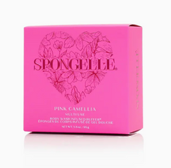 Pink Camellia Heart Spongellé