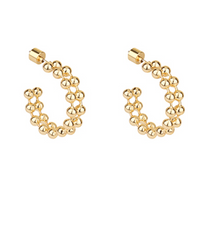 Linked Bead Hoop (30 mm)