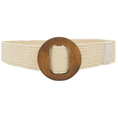 Wood Circle Straw Belt