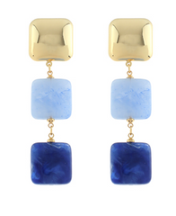 Square Drop Earring