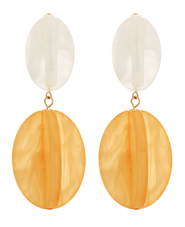 Star Fruit Drop Earring