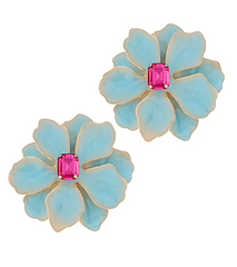 Big Flower Earring