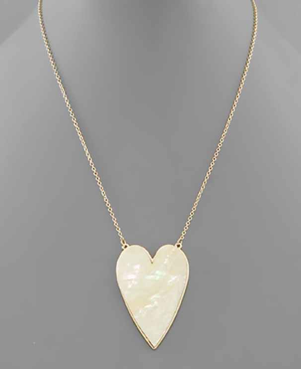 Shell Heart Necklace
