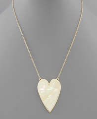 Shell Heart Necklace