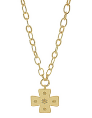 Byzantine Cross Necklace