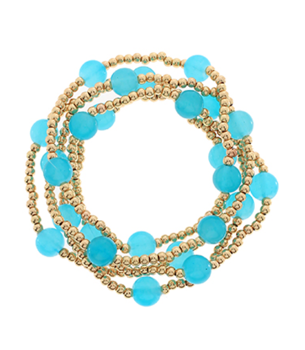 Bright Bubble Bead Stack