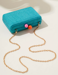 June Minaudiere (aqua)
