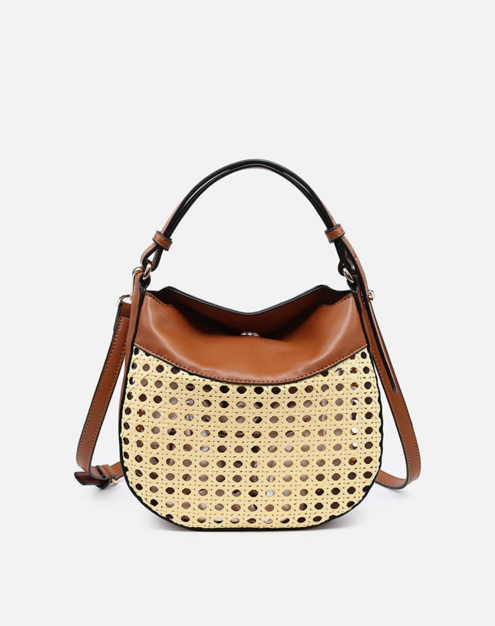 The Riviera Rattan Satchel