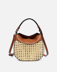 The Riviera Rattan Satchel