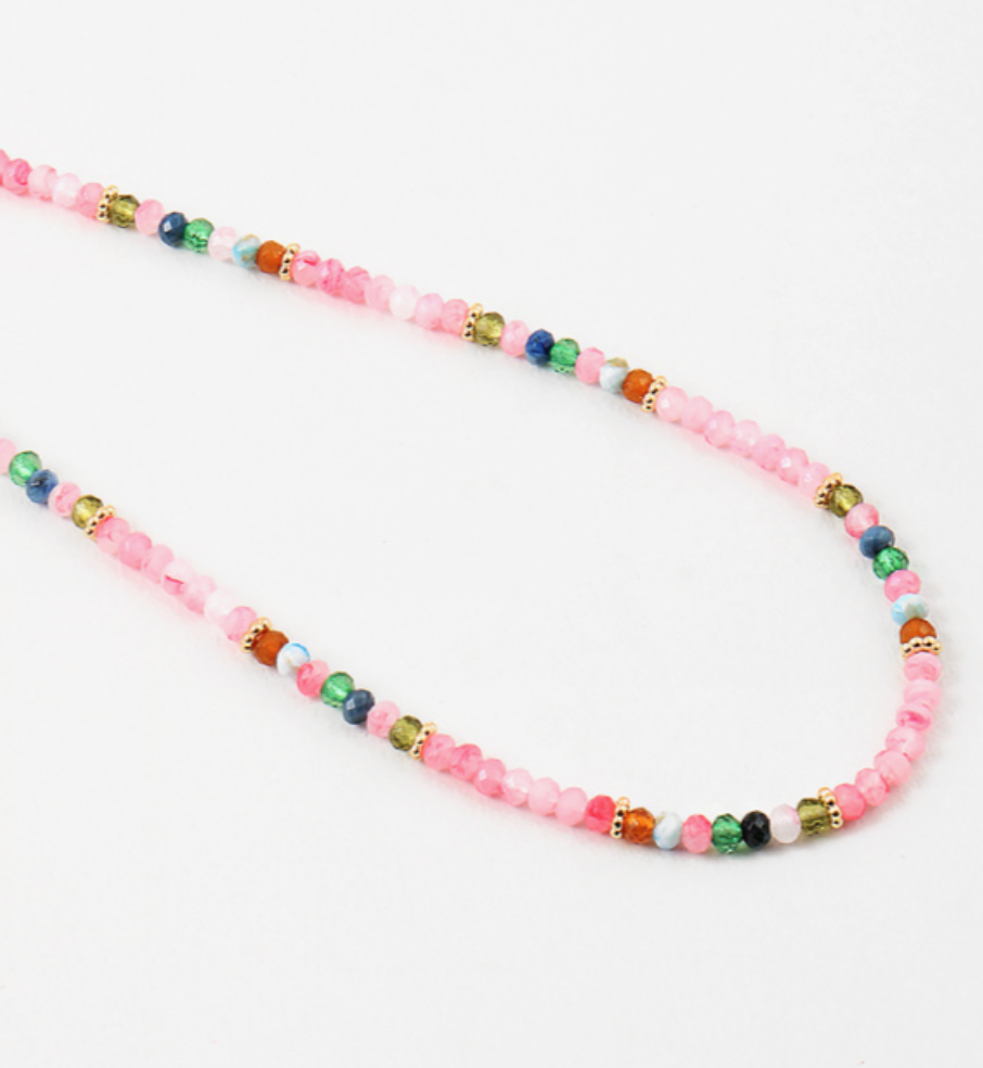 Beachy Pink Necklace
