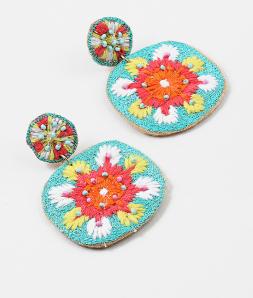 Summer Turquoise Earring