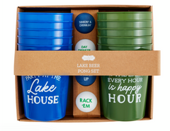 Lake Beer Pong Set