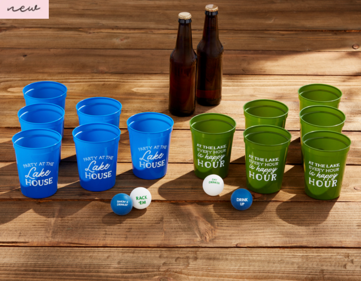 Lake Beer Pong Set