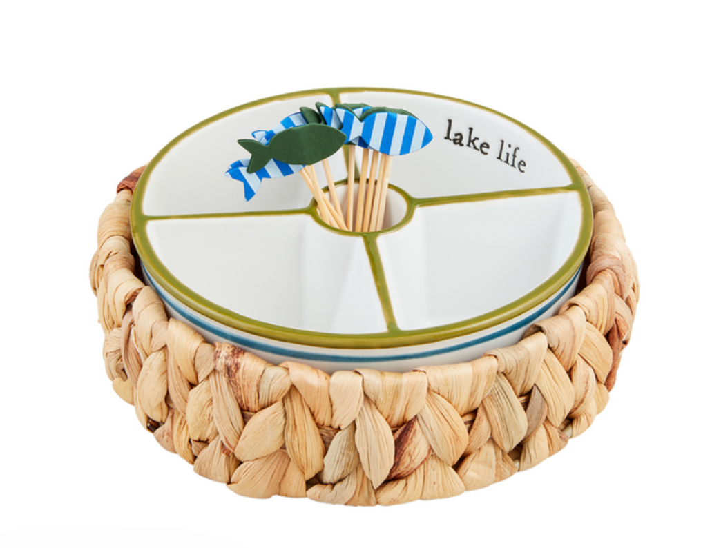 Lake Life Divided Bowl