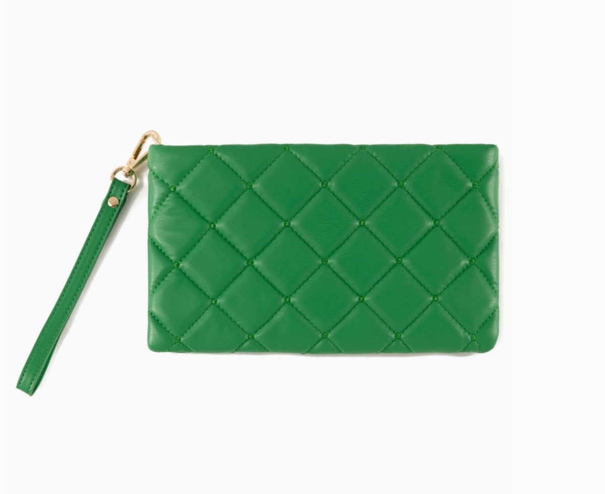 Madam Wristlet (green)